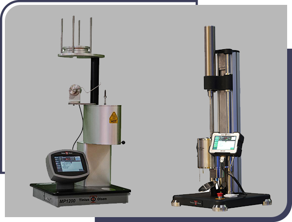 Tinius Olsen melt flow testers come with manual or motorized dead weights for static test applications or with digital load cells, where greater precision and flexibility is needed.